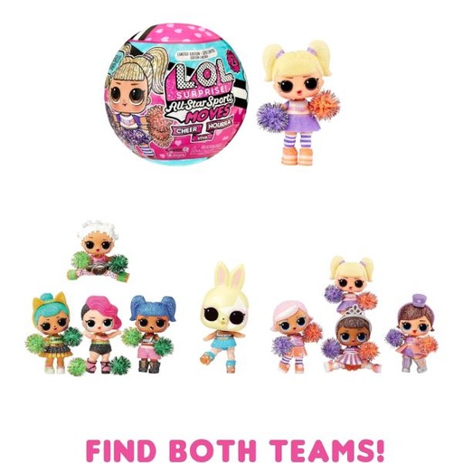 [MG593294] Muñeca L.O.L Sorpresa All-Star Sports Moves Displ/18 8a+