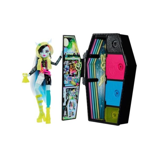 [MTHNF79] Muñeca Monster High Skulltimate Sustos Neón Frankie 4a+