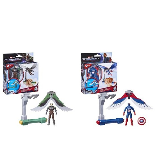 [HBG0071] Figura de Capitan America Vuelo Controlado 4a+