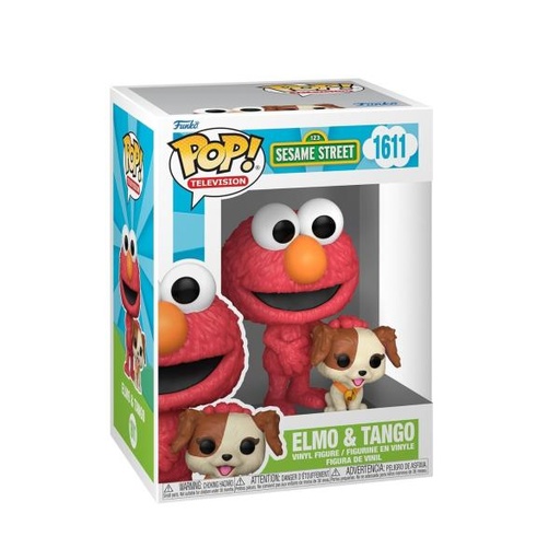 [FK80143] Figura Funko Pop! Sesame Street (1611) Elmo & Tango 3a+