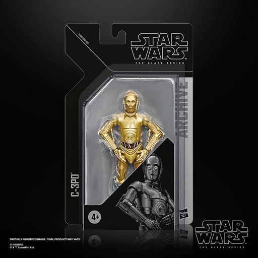 [HBF4369] Figura Star Wars Black Series C-3PO 4a+