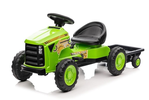 [PHG206V] Tractor Montable con Carreta  Verde 3a+ 30kg Max