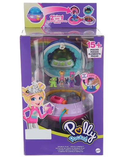 [MTHCG23] Polly Pocket Estuche del Espacio y Patinaje 2en1 15pzs 4a+