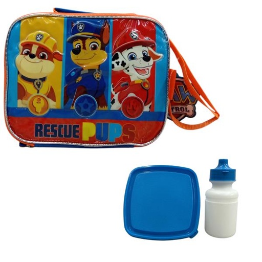 [CV4088] Lonchera con Taza y Botella de Paw Patrol (PWP4134) Rescue Pups