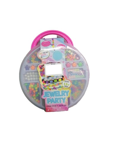 [WW11526] Estuche de Abalorios Rosado  15Pzs 6a+ (446525)