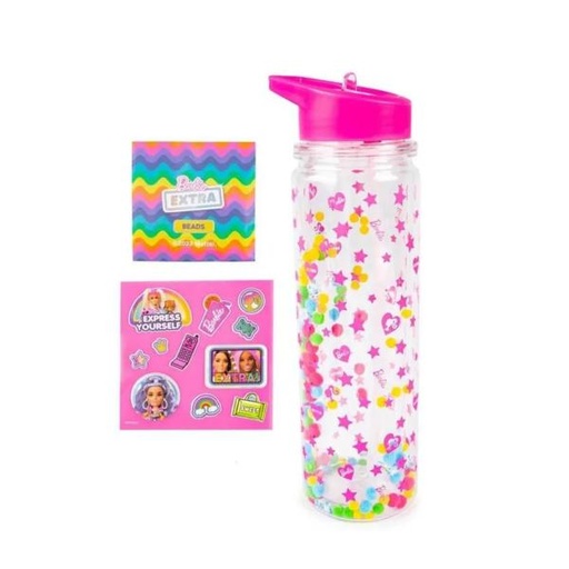 [RS990127] Decora tu Propia Botella para Agua de Barbie 6a+