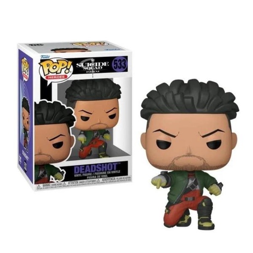 [FK84131] Figura Funko Pop! DC Suicide Squad Isekai (533) Deadshot 3a+
