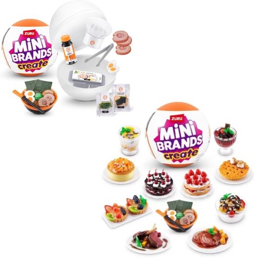 [ZU77515] Mini Brands Create Master Chef Displ/25 3a+