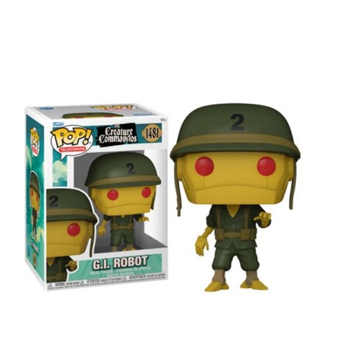 [FK81033] Figura Funko Pop! DC Creature Commandos (1481) G.I Robot 17a+