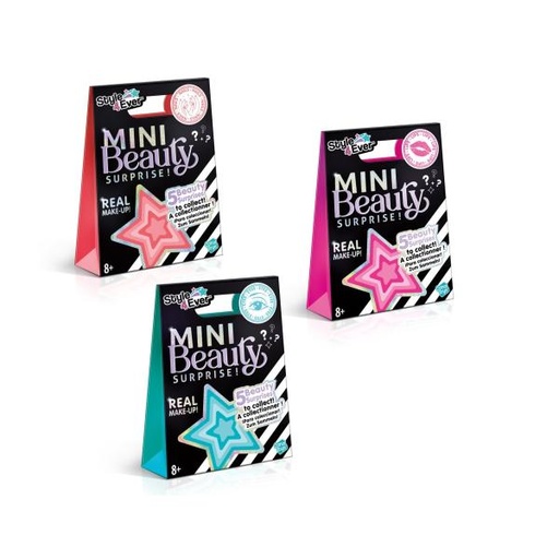 [CTOFG319] Mini Maquillaje Real de Belleza sorpresa Displ/12 Surt/3 8a+