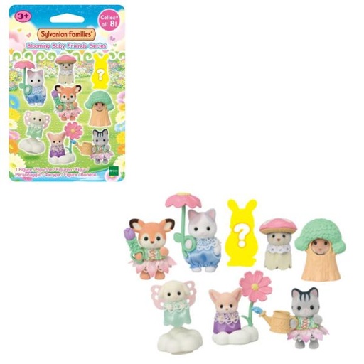 [EH05823] Familias Sylvanian Bebé Amigas Florecientes Displ/16 3a+