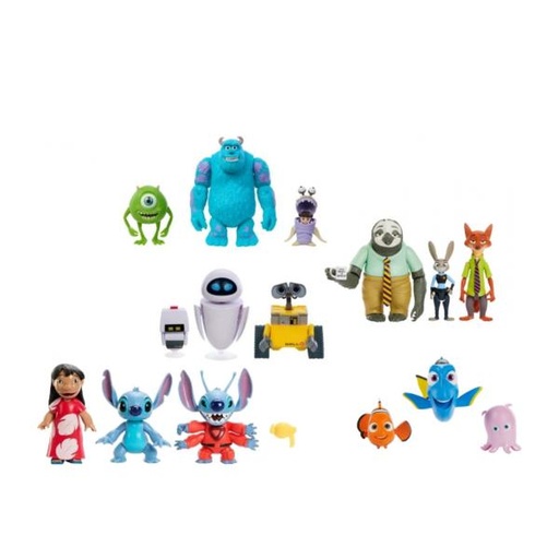 [MTHMM01] Set de Figuras Disney Pixar Surt/3 Coco,Lilo&Stich, Monster Inc