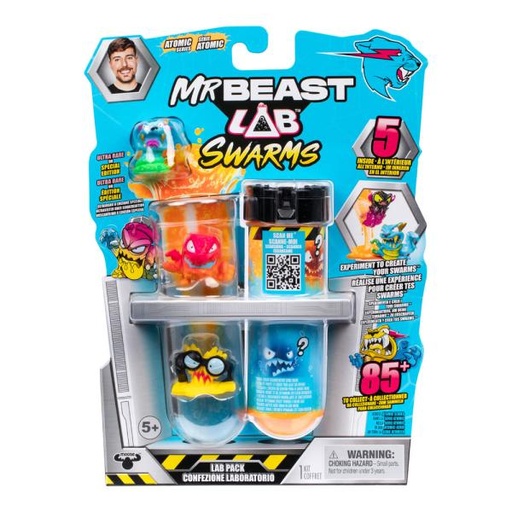 [BT24746] Mr Beast Laboratorio Figuras Swarms Set/3 Displ/6 Surt/6 5a+