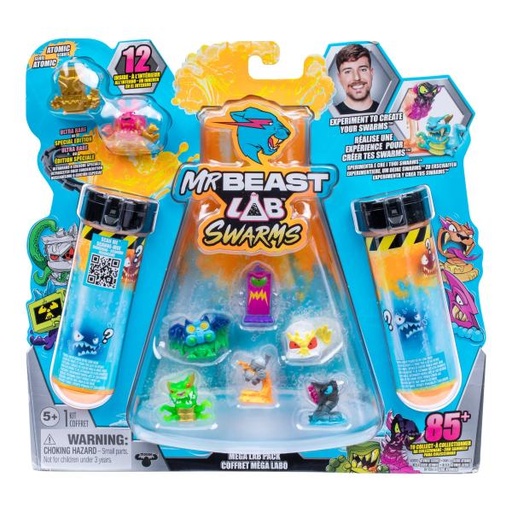 [BT24748] Mr Beast Laboratorio Figuras Swarms Set/7 Surt/2 5a+