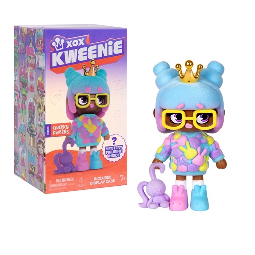 [BT30405] Figuras XOX Kweenies Animadas Kweenie Quirky Kweens Sorpresa Displ/11 7a+