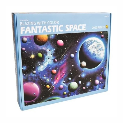 [WW0304B] Rompecabezas del Fantastico Espacio 2000Pzs 12a+