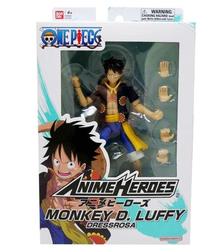 [NZ37007] Figura Anime One Piece Monkey D. Luffy Dressrosa 4a+