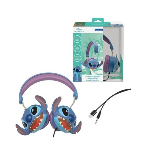 [LX10469] Audifonos Disney Stitch 4a+