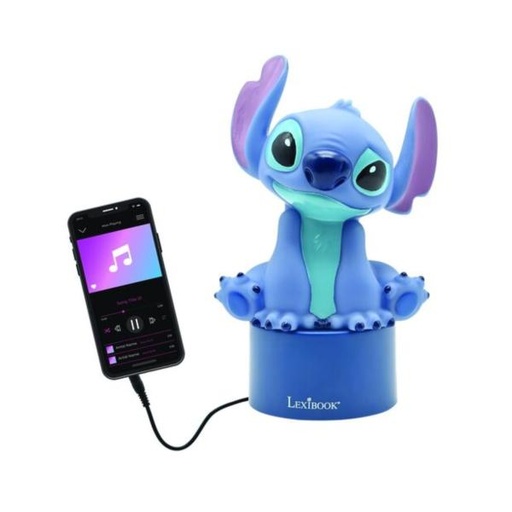 [LX10214] Parlante con Luz Disney Stitch 3a+