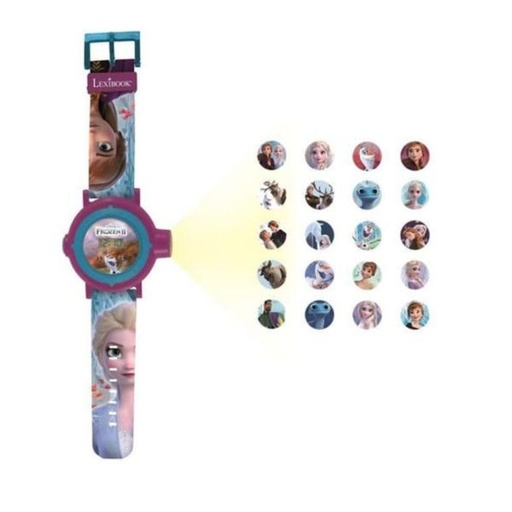 [LX08579] Reloj Proyector Disney Princesa Frozen 3a+