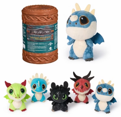 [BT6072910] Peluches Mini Sorpresa Cómo Entrenar a tu Dragón Displ/8 4a+