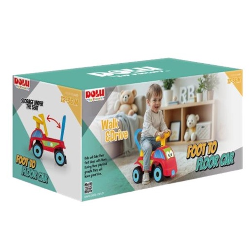 [DO2620] Carro Montable Rojo 12-36m