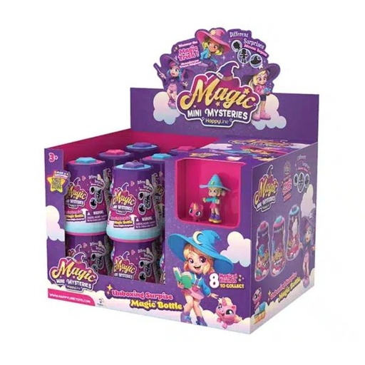 [BT460001] Mini Figura Magic Misteries Botella Magico Displ/22 Surtido 3a+