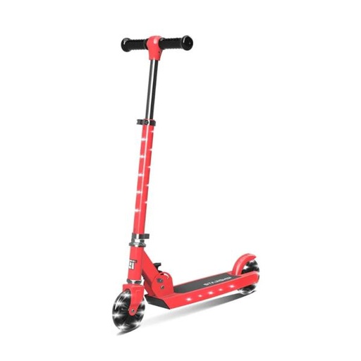 [SP7001] Scooter Roja Starship Ajustable con Luz 5a+ 50kg Max (600682)
