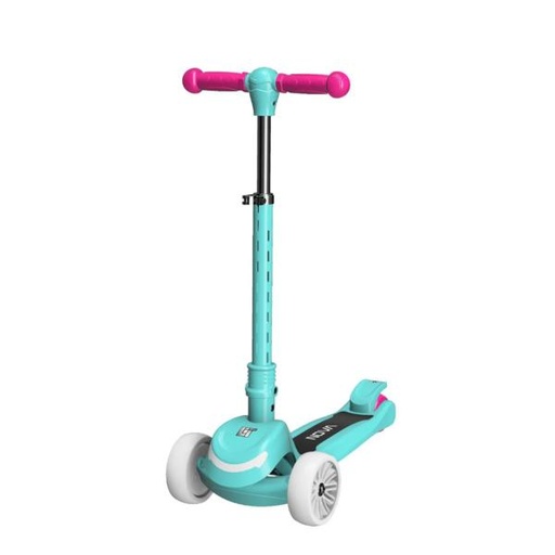 [SP7004TEA] Scooter Nova Ajustable Color Verde Agua de 3 Ruedas con Luz  3a+ 50kg Max (202907)