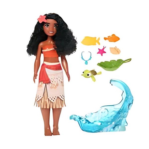 [MTJFC40] Muñeca Disney Princesas Moana Amigos del Oceano 3a+