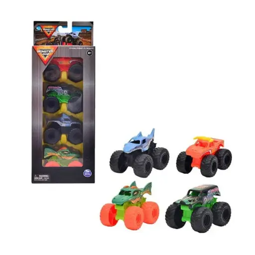 [BT6071188] Carros Monster Jam 1:72 Set/4 3a+