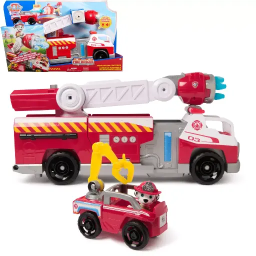 [BT6072600] Camion Paw Patrol Fire Rescue Marshal conLuz y Sonido 3a+