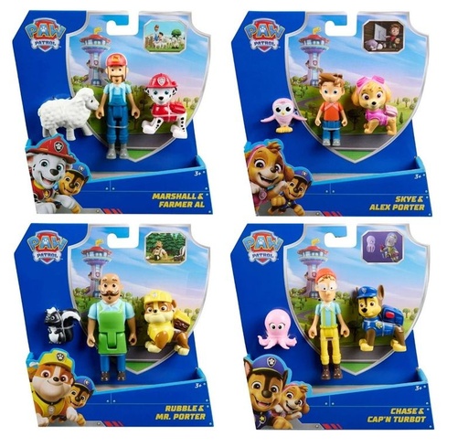 [BT6072983] Figura Paw Patrol Set/2 Surt/4 3a+