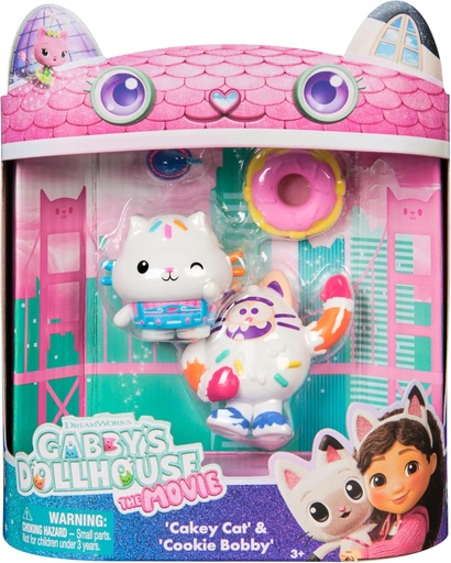 [BT6074285] Figuras de la Casa de Muñecas de Gabbys the Movies Set/2 3a+
