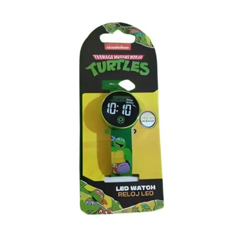 [BTTMR4179] Reloj Led Tortugas Ninja