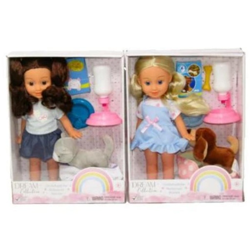 [GIG24503] Muñeca con Mascota Dream Collection Surt/2 3a+