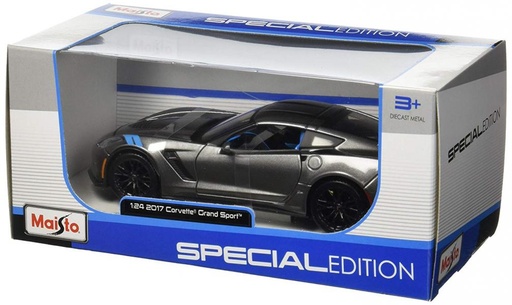 [MB31516] Carro Corvette® Grand Sport Gris Metálico 2017 Esc:1:24 3a+(315162)