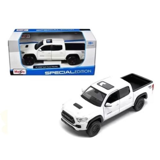 [MB32910W] Carro Toyota Tacoma TRD Pro Blanco Esc:1:24 3a+ (064695)