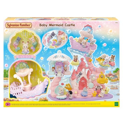 [EH05701] Familias Sylvanian Castillo de Sirena para Bebé 3a+
