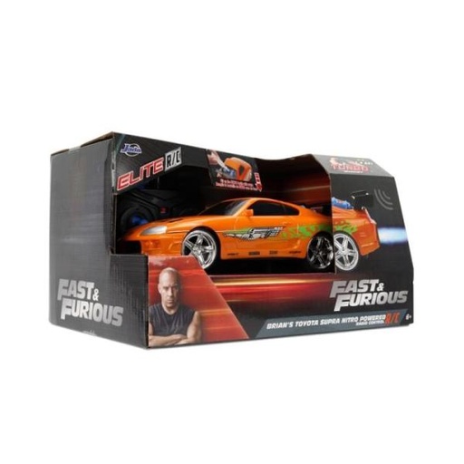 [JA36194] Carro Control Remoto Fast & Furious Toyota Supra Nitro Powered Vapor 1:24 6a+