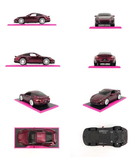 [JA35506] Carro Pink Slips 2007 Porsche 911 Turbo 1:24 (997) 8a+