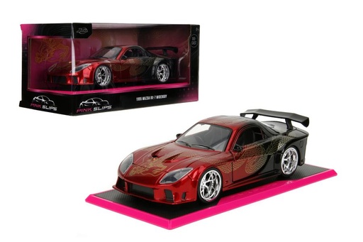 [JA35194] Carro Pink Slips 1995 Mazda RX-7 Widebody 1:24 8a+