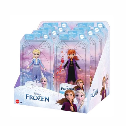 [MTHPL56] Muñecas Princesas Disney Frozen Displ/8 Surt/4 3a+ ( HLW98-HLW99-HPD46-HPD45))
