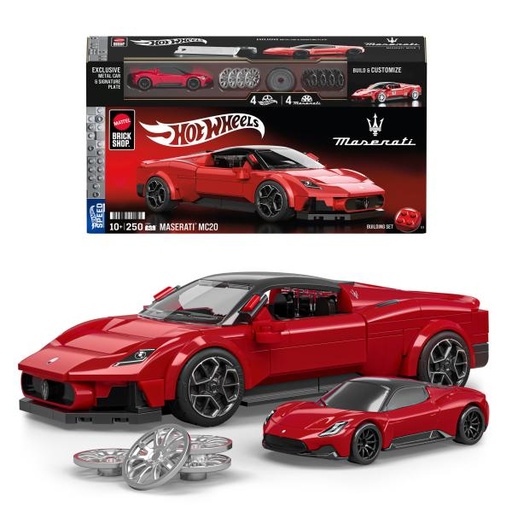 [MTJFR90] Hot Wheels Speed Maserati MC20 Armable 250Pzs 10a+