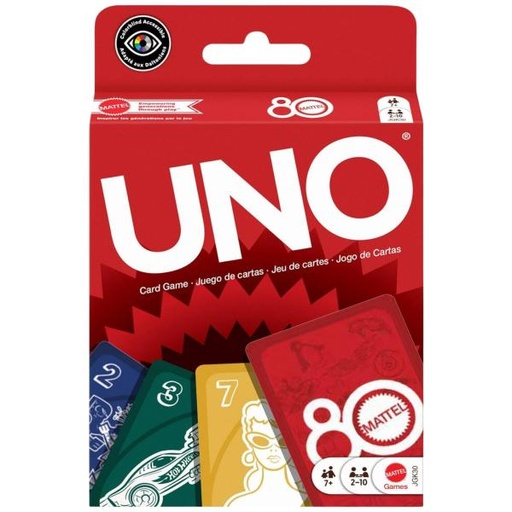 [MTJGK30] Juego de Mesa Uno 80 Aniversario 7a+