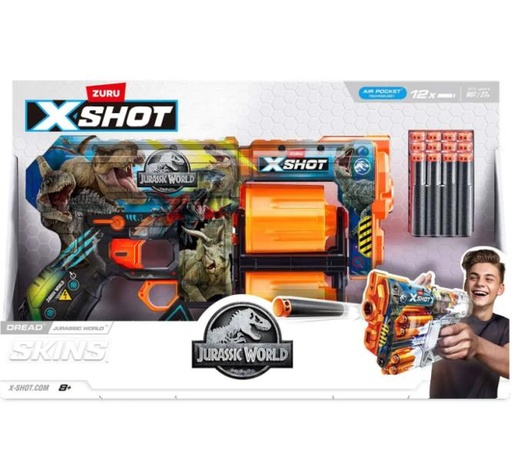 [ZU36754] Lanzador Xshot Skins Jurassic World 8a+