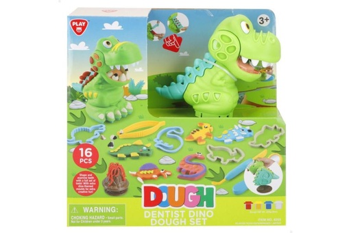 [PG8255] Juego De Plasticina De Dentista Dino 3a+