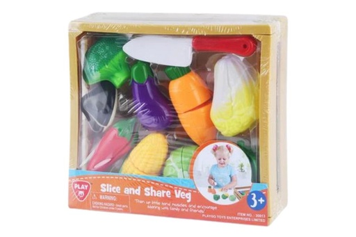 [PG30013] Set de Vegetales para Rebanar 11 pzs 3a+