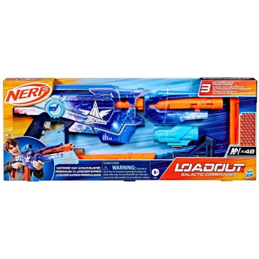 [HBG1581] Lanzador Nerf Loadout Galactic Commander 8a+