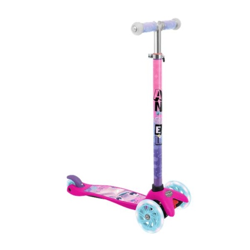 [PI12227C] Scooter 3 Ruedas con Luz Disney Stitch Angel 3a+